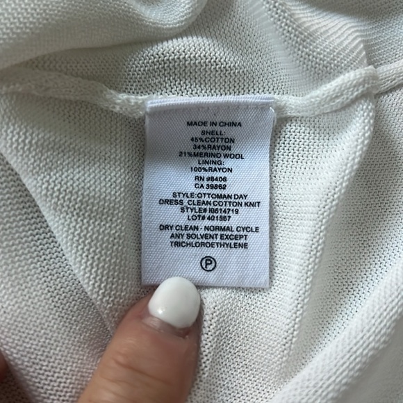 Theory Ottoman Knit Tank Dress - Picture 6 of 6